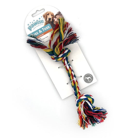 Pawise Floss & Toss Chew Rope