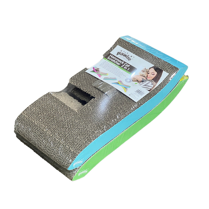 Load image into Gallery viewer, Pawise Hammock Cat Scratcher 2 in 1
