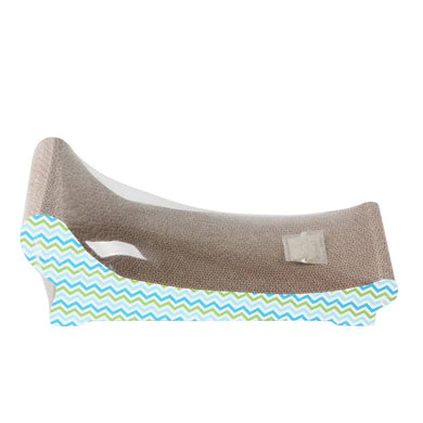 Pawise Lounge Cat Scratcher with Catnip