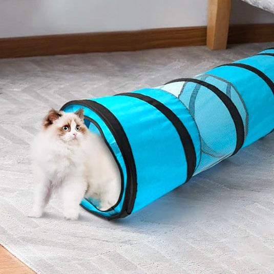 Pawise Pop-up Play Tunnel for Cats