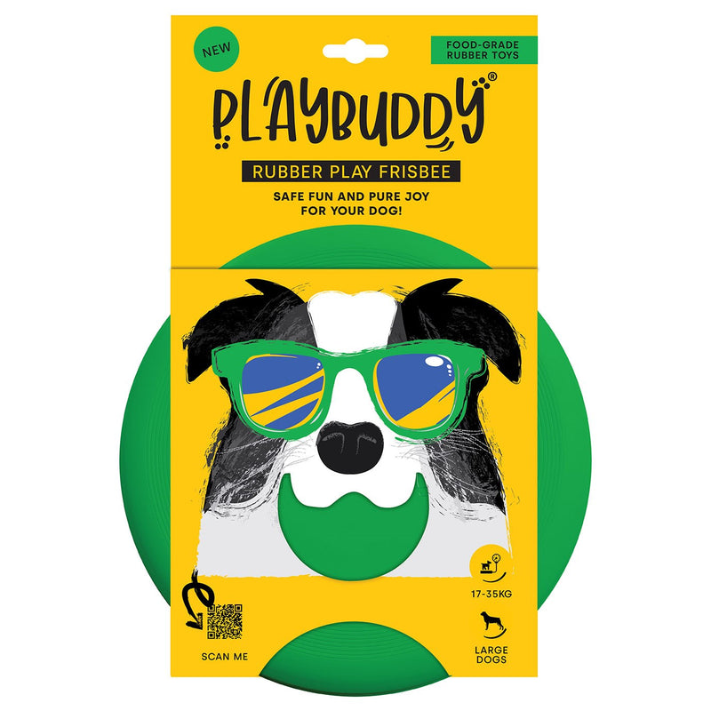 Load image into Gallery viewer, Playbuddy Rubber Play Frisbee
