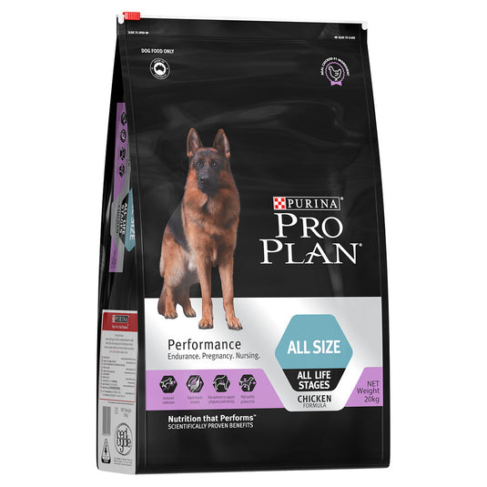 Purina Pro Plan All Life Stages Performance All Breed Sizes Dry Dog Food