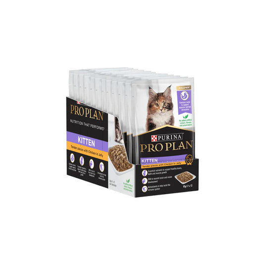 Purina Pro Plan Kitten with Chicken in Jelly Wet Cat Food