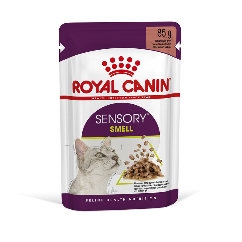 Load image into Gallery viewer, Royal Canin Sensory Smell in Gravy Cat Pouches
