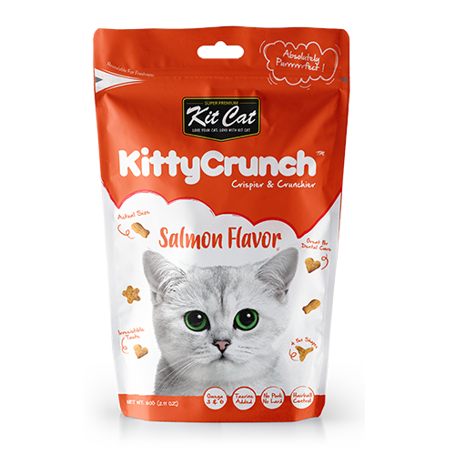 Load image into Gallery viewer, Kit Cat Kitty Crunch Cat Treats 60g
