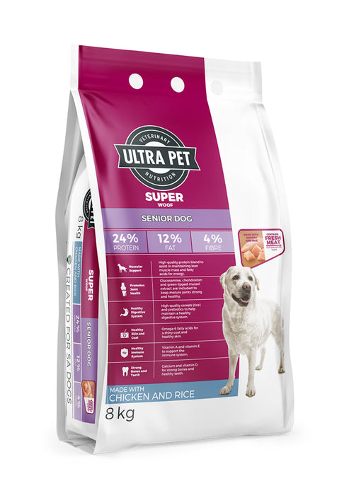 Ultra Pet Superwoof Senior Chicken & Rice Dry Dog Food