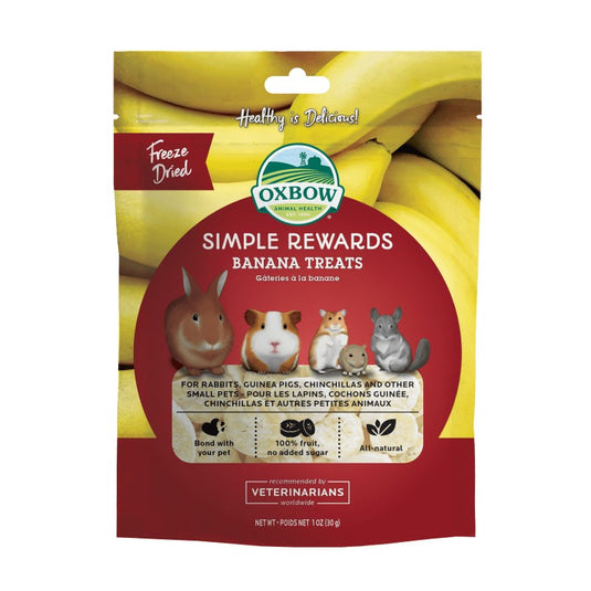 Oxbow Simple Rewards Banana Treats