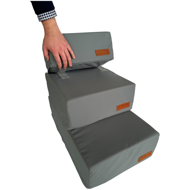 Load image into Gallery viewer, Huntlea Premium Dog Steps - 2 or 3 Step
