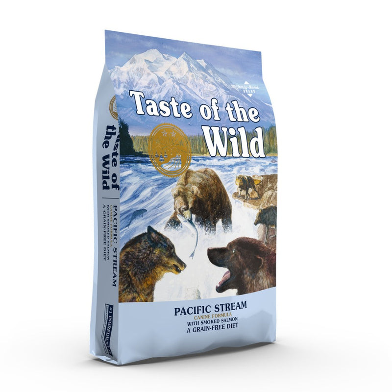 Load image into Gallery viewer, Taste of the Wild Canine Pacific Stream Adult Formula - with Smokes Salmon
