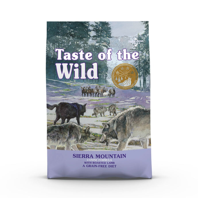 Taste of the Wild Canine Sierra Mountain All Life Stages Formula - withRoasted Lamb