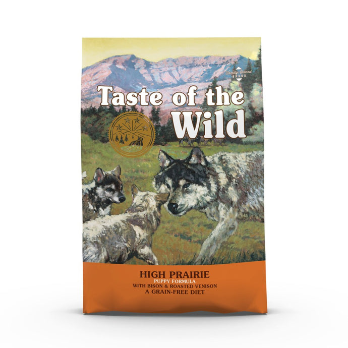 Taste of the Wild Canine High Prairie Puppy Formula - with Bison & Roasted Venison