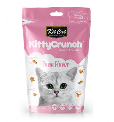 Load image into Gallery viewer, Kit Cat Kitty Crunch Cat Treats 60g
