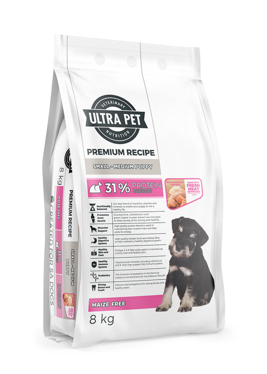 Ultra Pet Premium Recipe Small/Medium Puppy Dry Dog Food – JustforPets