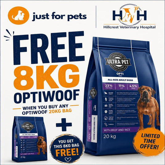 Ultra Pet Optiwoof Adult Beef & Rice Dry Dog Food