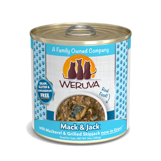 Weruva Mack and Jack with Mackerel & Grilled Skipjack in Gravy