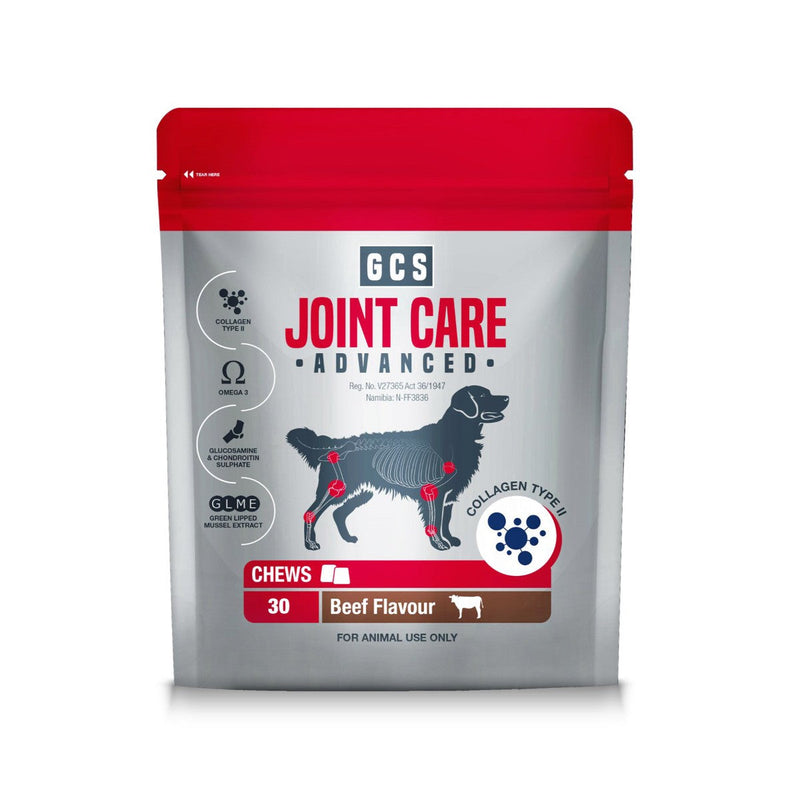 Load image into Gallery viewer, GCS Joint Care Advanced Chew for Dogs Beef Flavour
