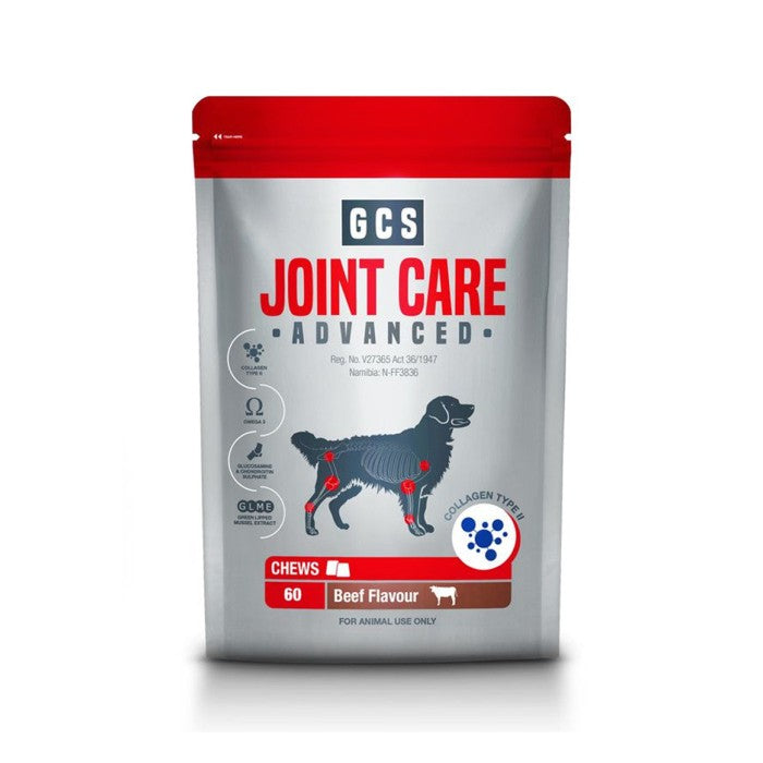 Load image into Gallery viewer, GCS Joint Care Advanced Chew for Dogs Beef Flavour
