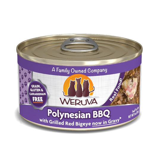 Weruva Polynesian BBQ with Grilled Red Bigeye in Gravy