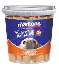 Load image into Gallery viewer, Marltons Semi-Moist Dog Treats - 500g Tub
