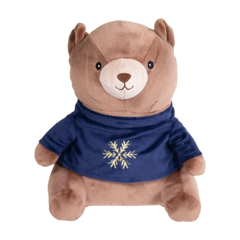 Load image into Gallery viewer, Rosewood Bart Bear Christmas Plus Dog Toy With Giggle
