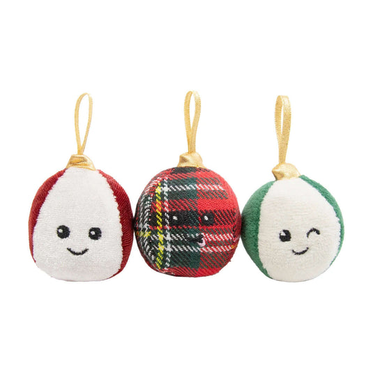 Rosewood Festive Bauble Christmas Trio Cat Toys