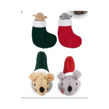 Rosewood Martha & Mayor Mice Duo Christmas Cat Toy