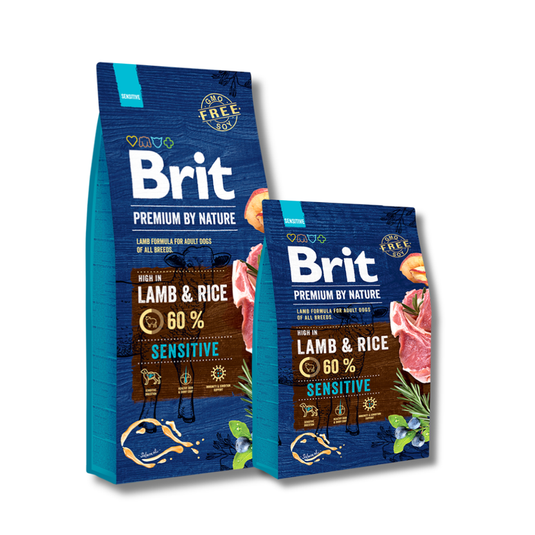 Brit Premium Dog Dry Food Sensitive Lamb