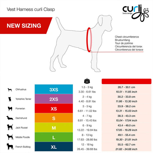 Curli Air-Mesh Vest Dog Harness