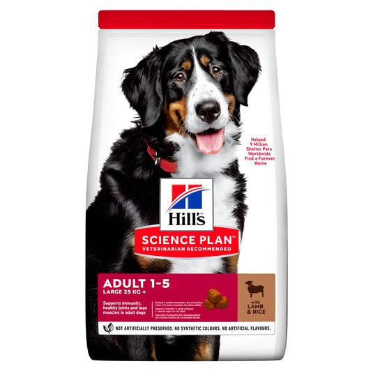 Hill's Adult 1-5 Large Breed with Lamb & Rice