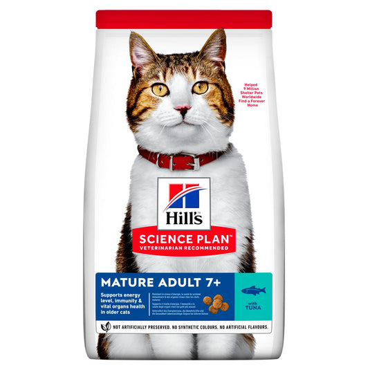Hill's Mature Adult Cat 7+ with Tuna