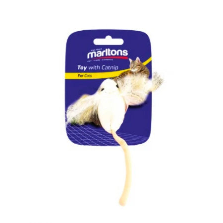 Marltons Crazy Ear Mouse Catnip Toy for Cats