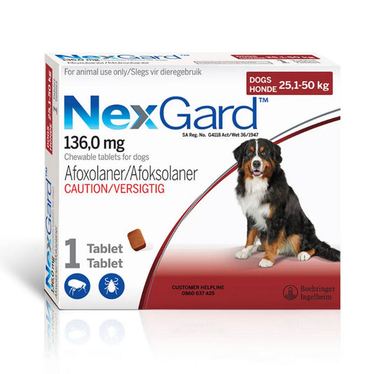 Nexgard Chewable Tablet [Sold per Tablet]