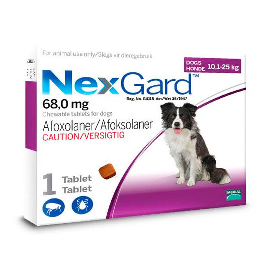 Nexgard Chewable Tablet [Sold per Tablet]