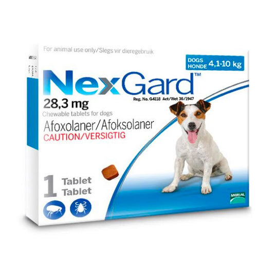 Nexgard Chewable Tablet [Sold per Tablet]