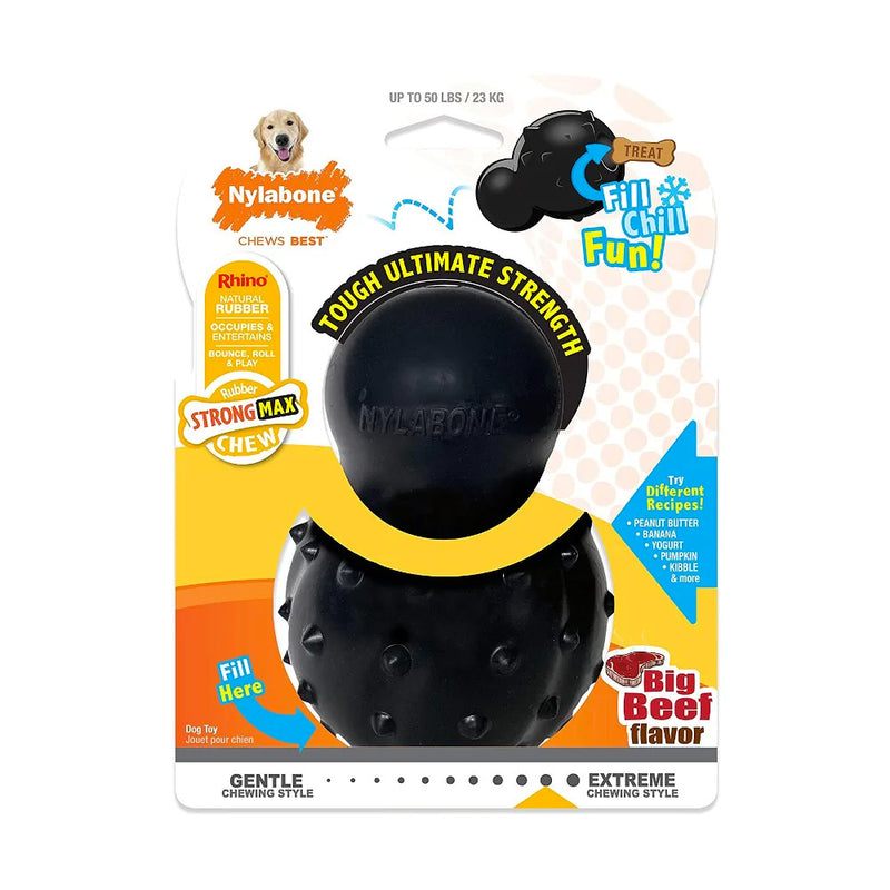 Load image into Gallery viewer, Nylabone Max Rhino Strong Cone Chew: Beef - Large
