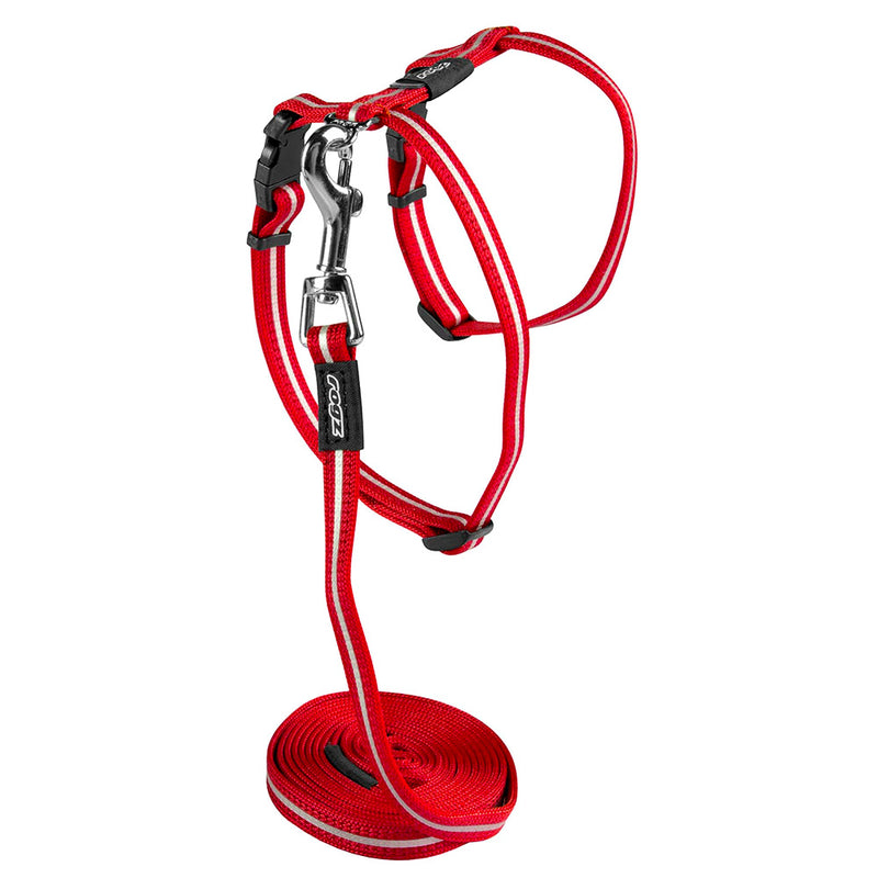 Load image into Gallery viewer, Rogz Alleycat Harness and Lead (Reflective) - Small

