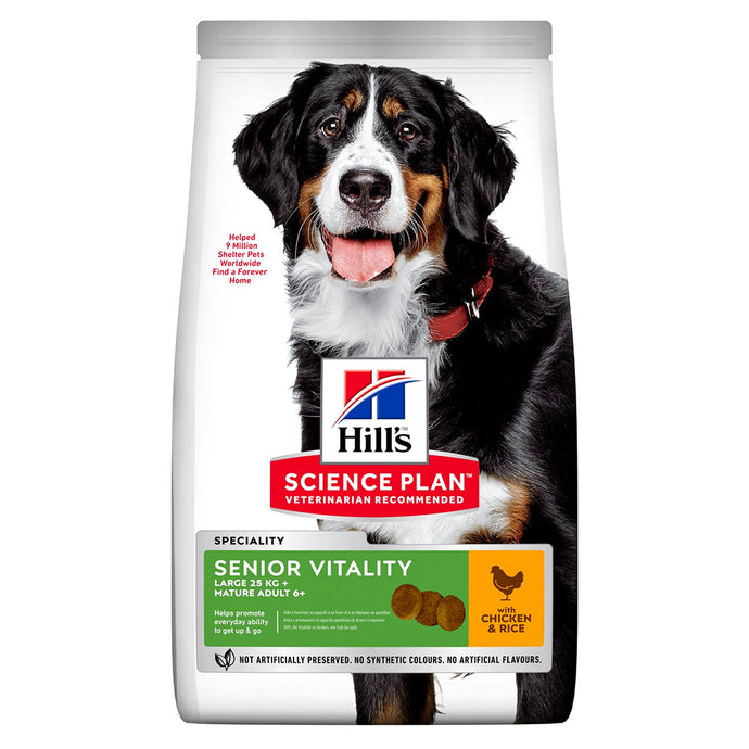 Hill's Adult 6+ Senior Vitality Large Breed with Chicken