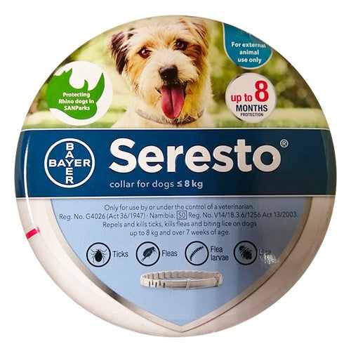 seresto collar dogs small