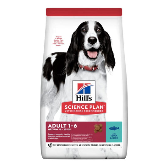 Hills Adult 1-6 Medium Breed with Tuna and Rice
