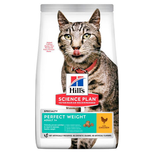 Hill's Perfect Weight Adult 1+ Cat with Chicken